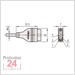 Mitutoyo Digimatic Leitung, flach, 10-Pin
1 m
936937