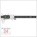 STEINLE 1424 Digital IP67 Messschieber 200 mm
mit Feststellschraube, Ablesung: 0,01 mm
Tiefenmaß eckig