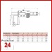 Sonder-Messschieber Messb. 300 mm
zur Außen-Nuten-Messung