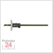 Mitutoyo ABSOLUTE Digimatic Tiefenmessschieber 300 mm  
571-203-30 / Serie 571 - Messbrücke: 100 mm 
Aktionspreis gültig bis 31.05.2025