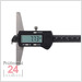 STEINLE 1641 Tiefenmessschieber Digital200 mm  mit Einfachhaken
16410200 /  - Messbrücke: 100 mm 