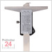 STEINLE 1641 Tiefenmessschieber Digital200 mm  mit Einfachhaken
16410200 /  - Messbrücke: 100 mm 