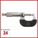 Bügelmessschraube 75 - 100 mm 
für Linkshänder DIN 863
