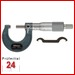 Mitutoyo Bügelmessschraube  0-25 mm 
103-129 Serie 103 Ablesung: 0,001 mm
Standard Werkstattausführung
Aktionspreis gültig bis 31.05.2025