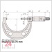 Mitutoyo Bügelmessschraube  25-50 mm 
103-138 Serie 103 Ablesung: 0,01 mm
Standard Werkstattausführung
Aktionspreis gültig bis 31.05.2025