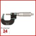 Mitutoyo Bügelmessschraube mit Zählwerk  0-25 mm 
193-101 Serie 193 Ablesung: 0,01 mm
hartmetallbestückt, feinstgeläppt
Aktionspreis gültig bis 31.05.2025