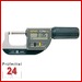 Digital Sylvac Messschraube 0-30 mm
S_Mike PRO - 9030300 - IP67
 Zylindrisch Ø6,5 