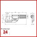 Digital Sylvac Messschraube 66-102 mm
S_Mike PRO - 9031000 - IP67
 Zylindrisch Ø6,5