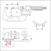 STEINLE 2511 Bügelmessschraube Digital 175 - 200 mm
mit Tellermessflächen
DIN 863, Schutzart IP65
