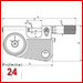 Mahr Feinzeigermessschraube 0 - 25 mm
Mikrometer (Micromar 40 FC ) mit  Keramikmessflächen 
4150200