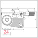 Mahr Feinzeigermessschraube 0 - 25 mm
Mikrometer (Micromar 40 FC ) mit  Keramikmessflächen 
4150200