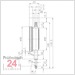 Käfer Messuhr 0 - 10 mm M 2 TK
Ablesung: 0,01 mm mit Konzentrische Anzeige
Zffernblatt: 58 mm Zeigerumdrehung: 1 mm