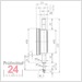 Käfer Messuhr 0 - 10 mm M 2 S
Ablesung: 0,01 mm mit Stoßschutz / Zeigerfeineinstellung
Zffernblatt: 58 mm Zeigerumdrehung: 1 mm