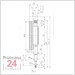 Käfer Messuhr 0 - 10 mm GM 80 S
Ablesung: 0,01 mm Stoßschutz
Zffernblatt: 80 mm Zeigerumdrehung: 1 mm