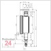 Käfer Messuhr 0 - 0.1 mm SI-910
Ablesung: 0,001 mm Sicherheitsmessuhr / Feinzeigermesswerk
Zffernblatt: 40 mm Zeigerumdrehung: 