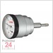 Käfer Messuhr 0 - 0.8 mm SI-45/0.8 R
Ablesung: 0,01 mm Sicherheitsmessuhr / rückwärtiger Messbolzen
Zffernblatt: 40 mm Zeigerumdrehung: 