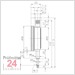 Käfer Messuhr 0 - 1 mm FM 1000 S
Ablesung: 0,001 mm Stoßschutz
Zffernblatt: 58 mm Zeigerumdrehung: 0.2 mm