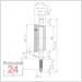 Käfer Messuhr 0 - 1 mm FM 1000 SW
Ablesung: 0,001 mm öl- und wasserdicht
Zffernblatt: 61 mm Zeigerumdrehung: 0.2 mm