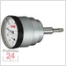 Käfer Messuhr 0 - 5 mm KM 4/5 R
Ablesung: 0,01 mm Rückwärtiger Messbolzen
Zffernblatt: 40 mm Zeigerumdrehung: 0.5 mm