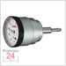 Käfer Messuhr 0 - 5 mm M 10/5 R
Ablesung: 0,1 mm Rückwärtiger Messbolzen
Zffernblatt: 58 mm Zeigerumdrehung: 5 mm