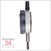 Mitutoyo Messuhr 0 - 5 mm   2044SB
Serie 2 , Ablesung: 0,01 mm  
Ziffernblatt 58 mm, Genauigkeit:+/-0.012 mm
Ziffernblattfarbe: Weiss - Abschlussdeckel Flach