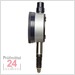 Mitutoyo Messuhr 0 - 5 mm 1044AB-60 alt: 1044SB-60
Serie 2 , Ablesung: 0,01 mm  Wasserdicht IP64
Ziffernblatt 40 mm, Genauigkeit:+/-0.013 mm
Ziffernblattfarbe: Weiss - Abschlussdeckel Flach