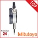 Mitutoyo Messuhr 0 - 10 mm 2046AB alt: 2046SB
Serie 2 , Ablesung: 0,01 mm  
Ziffernblatt 58 mm, Genauigkeit:+/-0.013 mm
Ziffernblattfarbe: Weiss - Abschlussdeckel Flach
Aktionspreis gültig bis 31.05.2024