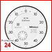 Mitutoyo Messuhr 0 - 10 mm 2047A alt: 2047S
Serie 2 , Ablesung: 0,01 mm  
Ziffernblatt 58 mm, Genauigkeit:+/-0.013 mm
Ziffernblattfarbe: Weiss - Abschlussdeckel mit Öse