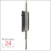 Mitutoyo Messuhr 0 - 30 mm 3052AB-19 alt: 3052SB-19
Serie 2 , Ablesung: 0,01 mm  Stoßschutz, Edelsteingelagert, koaxialer Umdrehungszähler
Ziffernblatt 80 mm, Genauigkeit:+/-0.025 mm
Ziffernblattfarbe: Weiss - Abschlussdeckel Flach