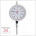 Käfer Messuhr 0 - 30 mm GM 100/30 T
Ablesung: 0,01 mm 
Zffernblatt: 100 mm Zeigerumdrehung: 1 mm
