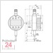 Digital Mahr Messuhr 1086R 25 mm
MarCator 4337131
Ablesung: 0,01 mm
Datenausgang: Ja