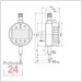 Digital Mahr Messuhr 1086Ri 25 mm
MarCator 4337625 (Ersatz für 4337125)
Ablesung: 0,001 mm
mit integriertem WIRELESS Sender
Aktionspreis gültig bis 31.05.2025