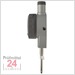 Mitutoyo ABSOLUTE Digimatic Messuhr 25,4 mm   543-474B
Serie 543 IP42, Ablesung: 0,01 mm
"B" flacher Abschlussdeckel