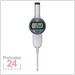 Mitutoyo ABSOLUTE Digimatic Messuhr 50,8 mm   543-490B
Serie 543 IP42, Ablesung: 0,001/0,01 mm
"B" flacher Abschlussdeckel