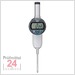 Mitutoyo ABSOLUTE Digimatic Messuhr 50,8 mm   543-494B
Serie 543 IP42, Ablesung: 0,01 mm
"B" flacher Abschlussdeckel