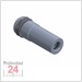 Kolben - Quadring-Durchmesser: 5 mm - Länge 14,5 mm
107035 für Serie Mini 150