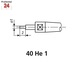 Messeinsatz Mahr 40 He 1H 4152033
für MaraMeter 840 FH
mit Abgesetzte Planflächen
Hartmetallausführung
