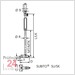 Schwenk InnenfeinmessgerätSU / SK / SW E17 100 - 160 mm 
Messtiefe: 234 mm 
inkl. Schwenk Werkskalibrierschein