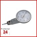 Standard HORIZONTAL Fühlhebelmessgerät 0,8 mm
Zifferblatt ø 38 Modell: 3818 
Messeinsatz: 14,5 mm Abl. 0,01mm