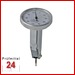 VERTIKAL Fühlhebelmessgerät 0,2 mm
Zifferblatt ø 32 Modell: 3217V 
Messeinsatz: 13,5 mm Abl. 0,002mm