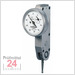 TESA COMPAC 210 Fühlhebelmessgerät 0,6 mm
Zifferblatt ø 27 Modell: 215
Messeinsatz: 18 mm  Abl. 0,002 mm