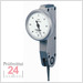 TESA COMPAC 240 Fühlhebelmessgerät 0,2 mm
Zifferblatt ø 40 Modell: 245G
Messeinsatz: 18 mm  Abl. 0,002 mm