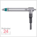 TESA Pneumatischer Messtaster radial  GTL 222  - 03230054
Messbereich: ±1,5  mm, Messkraft 1,2 N
Widerholbarkeit 0,015 µm
