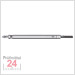 TESA Pneumatischer Messtaster axial  GT 612-A  - 03230070
Messbereich: ±5  mm, Messkraft 1 N
Widerholbarkeit 0,05 µm