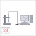 TESA USB Messtaster axial  GTL 21 USB  - 03230200
Messbereich: ±2  mm, Messkraft 0,63 N
Widerholbarkeit 0,1 µm