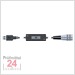 Adapterkabel DIN 5p zu USB. Ermöglicht eine direkte Verbindung der TESA Messtaster mit Empfindlichkeit 29,50 mV/V/mm an einen USB-Anschluss
03260501