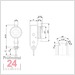 TESA P-LINE 215G Fühlhebelmessgerät 0,6 / 0,002 mm  / COMPAC
Messeinsatz: 18 mm / Außenring: 40 mm
01810405 / Bezifferung: 0-5-10 / Bauform: horizontal
Aktionspreis gültig bis 30.06.2025
