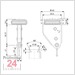 TESA P-LINE 222GL Fühlhebelmessgerät 3 / 0,01 mm  / COMPAC
Messeinsatz: 36 mm / Außenring: 40 mm
01810408 / Bezifferung: 0-50-100 / Bauform: vertikal