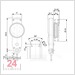 TESA P-LINE 232GL Fühlhebelmessgerät 3 / 0,01 mm  / COMPAC
Messeinsatz: 36 mm / Außenring: 40 mm
01810409 / Bezifferung: 0-50-100 / Bauform: horizontal
