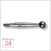 Käfer Messeinsatz Hartmetallkugel Ø 3 mm
L = 11,8 mm, Gewinde M1,6
